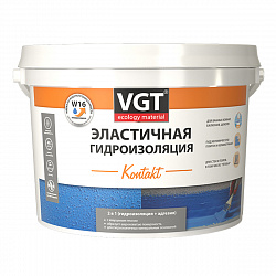 Гидроизоляция эластичная полимерная VGT Kontakt, 3 кг