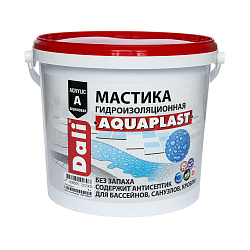 Мастика гидроизоляционная Dali Aquaplast, универсальная, акриловая, 5 л