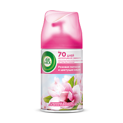 Сменный баллон для освежителя воздуха Air Wick Freshmatic Магнолия и цветущая вишня, 250 мл
