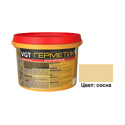 Акриловый герметик для срубов VGT, 7 кг, сосна