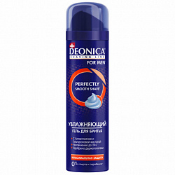 Гель для бритья 200мл DEONICA FOR MEN "Максимальная защита", ш/к 35586, 4600104035586