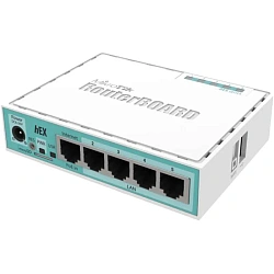 Маршрутизатор MikroTik hEX RB750Gr3 5x1Gb USB, PoE