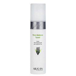ARAVIA Professional Тоник балансирующий для сужения пор для жирной и проблемной кожи Pore-Balance Toner, 250 мл