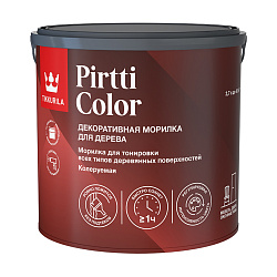Морилка водная Tikkurila Pirtti Color (Пиртти Колор), 2,7 л, база EP, бесцветная