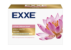EXXE Косметическое крем-мыло "Лотос" в коробке, 90г