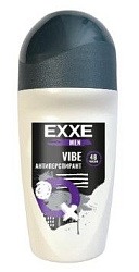 EXXE MEN Дезодорант антиперспирант VIBE, 50 мл (ролик)