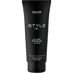 Гель для укладки волос OLLIN STYLE ультрасильной фиксации 200 мл