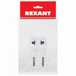 Адаптер сетевой "Козья ножка" 220В, 10А REXANT