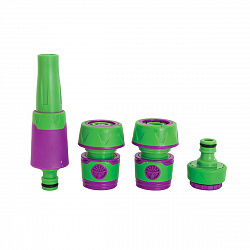 Набор фитингов для шлангов Don Gazon, 1/2", 4 предмета