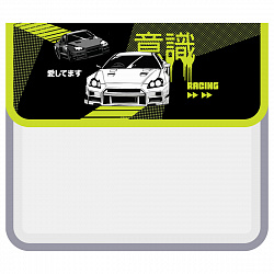 Папка для тетрадей 1 отделение, ArtSpace "Racing", А5, пластик, на липучке