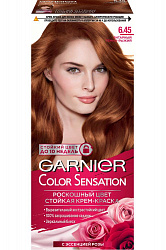 GARNIER Color Sensation 110мл 6.45 Янтарный темно-рыжий