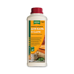 Пропитка-антисептик для бани и сауны Farbitex Profi Wood, водоотталкивающая, 2,7 л