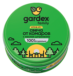 Свеча от комаров Gardex Family репеллентная