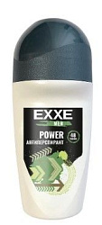 EXXE MEN Дезодорант антиперспирант POWER, 50 мл (ролик)