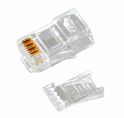 Rexant Разъем RJ-45(8P8C) под витую пару, UTP, категория 6, с вставкой