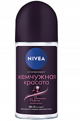 NIVEA 50мл ролл Дезодорант для тела Жемчужная красота Premium Perfume