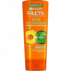 Бальзам - ополаскиватель Garnier Fructis SOS Восстановление 387мл в асс-те