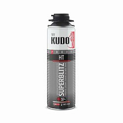 Клей-пена профессиональная универсальная Kudo Proff Superblitz HT, 650 мл
