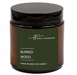 Stella Fragrance Свеча ароматическая 90г Burned Wood