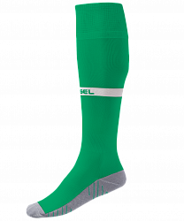 Гетры футбольные CAMP ADVANCED SOCKS, зеленый/белый р.32-34