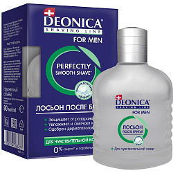 Лосьон после бритья Deonica Men для чувствительной кожи, 90 мл