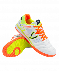 Бутсы зальные Tornado 2.0 White/orange р.44,5