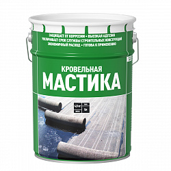 Мастика битумная Старт, кровельная, черная, 5 л