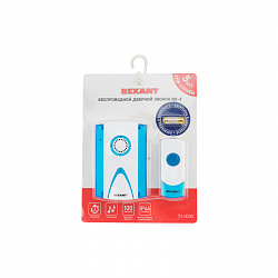 Беспроводной дверной звонок кнопка IP 44  REXANT  RX-3