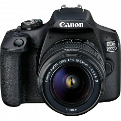 Фотоаппарат Canon EOS 2000D kit 18-55 DC