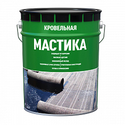Мастика битумная Старт, кровельная, черная, 19 кг