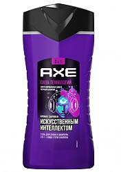 AXE 250мл гель для душа и шампунь Сила Технологий