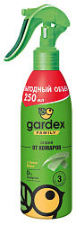 Спрей от комаров Gardex Family с Алое Вера, 250 мл