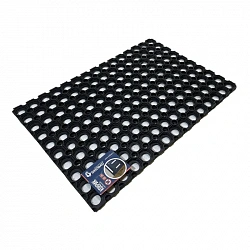Коврик входной RH 40x60х1,2 см (резина)