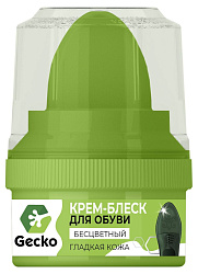 HOMEX Gecko Крем блеск для обуви, 60мл бесцветный