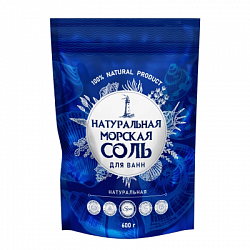GREENFIELD 600г Натуральная морская соль для ванн