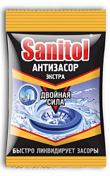 Средство для прочистки засоров Sanitol, 90 гр