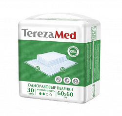 TEREZAMED 30шт Пеленки одноразовые Normal 60x60