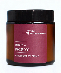 Stella Fragrance Свеча ароматическая 90г Berry + Prosecco
