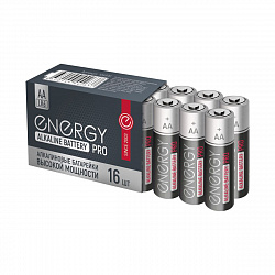 Батарейка Energy Pro LR6/16S, типоразмер АА, 16 шт