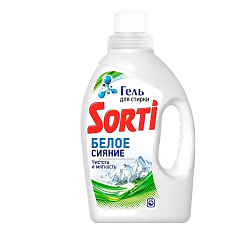 Sorti БЕЛОЕ СИЯНИЕ Гель для стирки, 1200мл
