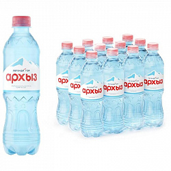 Вода минеральная Легенда Гор Архыз 0,5л газ пэт