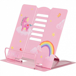 Подставка для книг №1School Волшебный Единорог,металл19x15,5x20см,6настроек