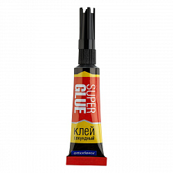 Клей секундный OfficeSpace "Super Glue", 3г, лента