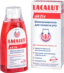 Ополаскиватель для полости рта Lacalut Aktiv 300 мл