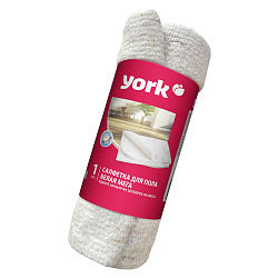 YORK Салфетка для пола хлопковая белая в рулоне МЕГА 260г/м2 (80х100 см)