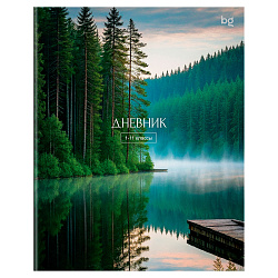 Дневник 1-11 кл. 40л. на скобе BG "Река"
