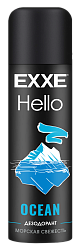 EXXE Hello MEN Дезодорант аэрозоль OCEAN, 150 мл