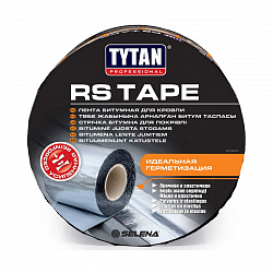 Лента кровельная битумная Tytan Professional, 10 см x 10 м, алюминий