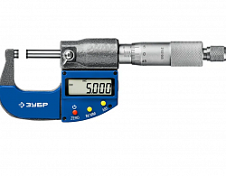 Микрометр цифровой гладкий ЗУБР  МКЦ 25, 0 - 25 мм (34482-25)