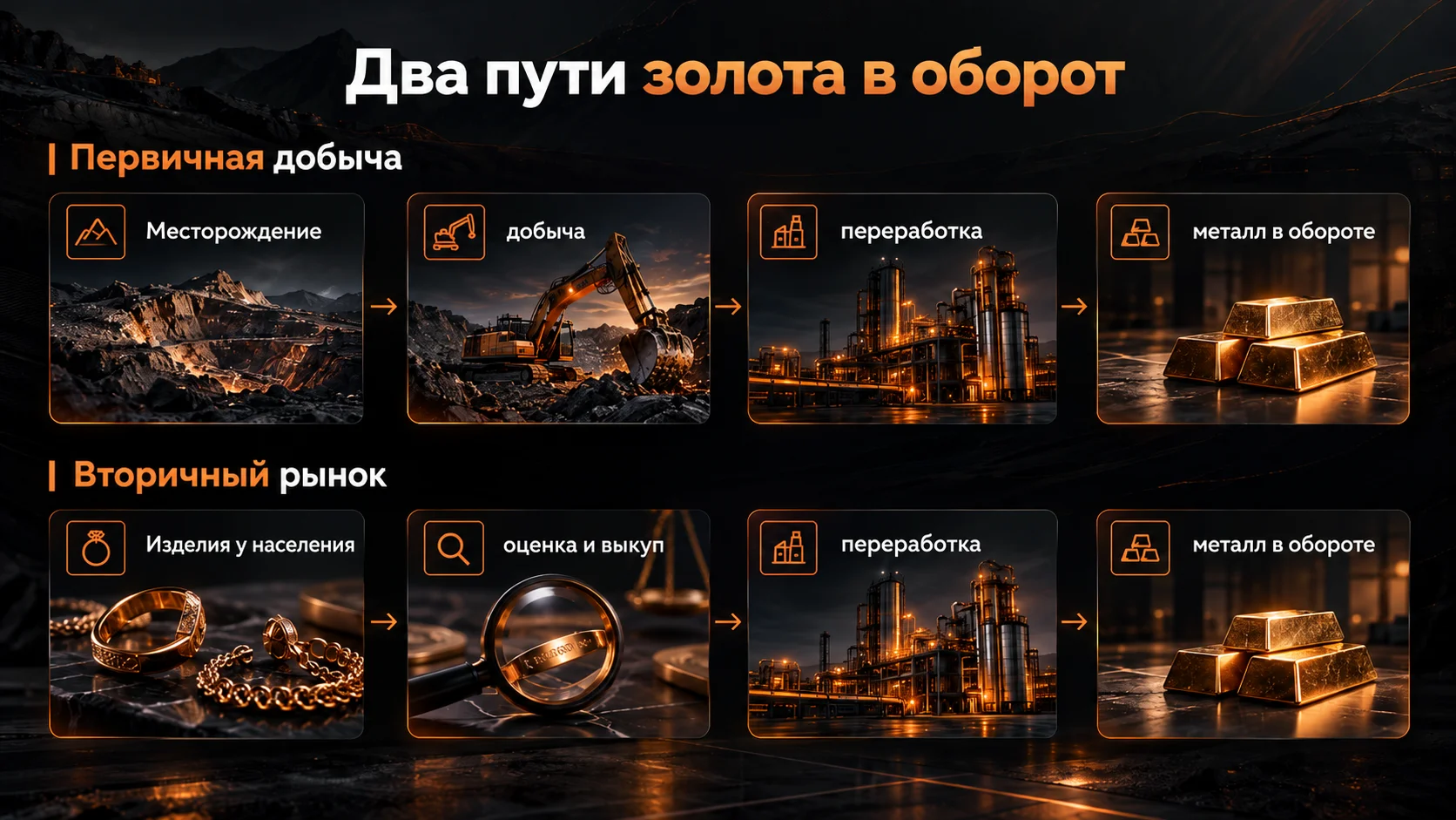 Почему рынок вторичного золота может стать заметнее на фоне новых налогов